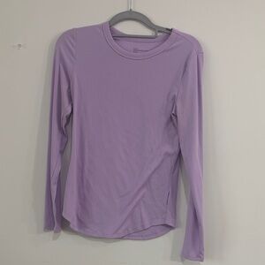 Lavender Fitted Tee, perfect for under scrubs